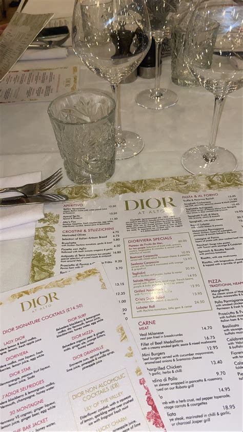 dior at alto menu.